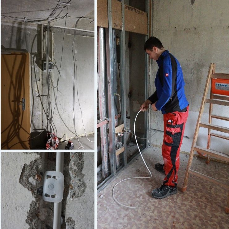 Azubi-Projekt bei der WG Riesa eG