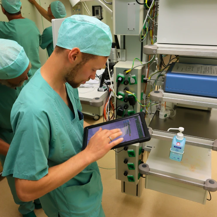 Elblandklinikum Riesa: Die OP-Säle auf dem Prüfstand